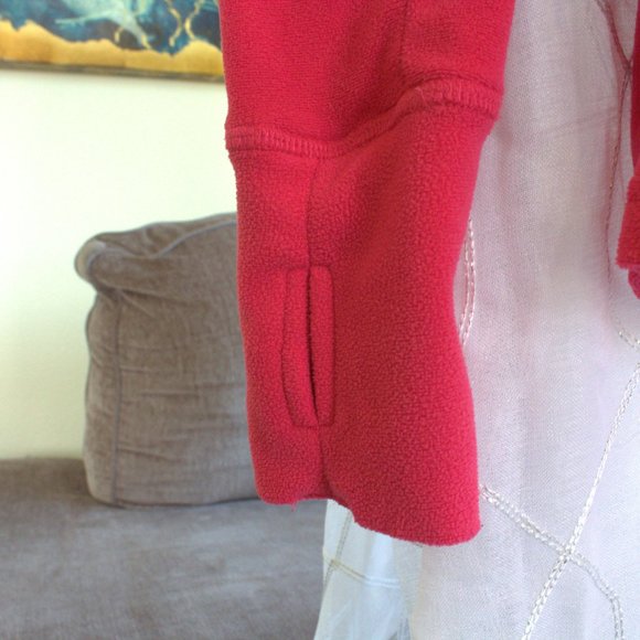 RBX Pullover Fleece Performance Jacket | Pink & Yellow RBX Fleece - Picture 8 of 10